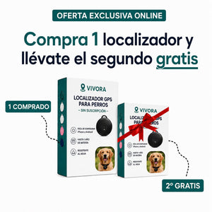 Localizador GPS para perros — Sin suscripción