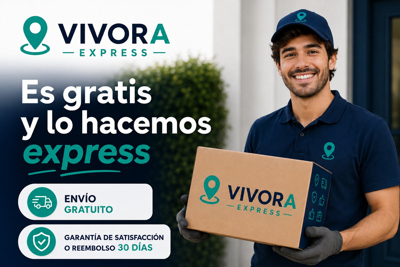 Envío express gratuito